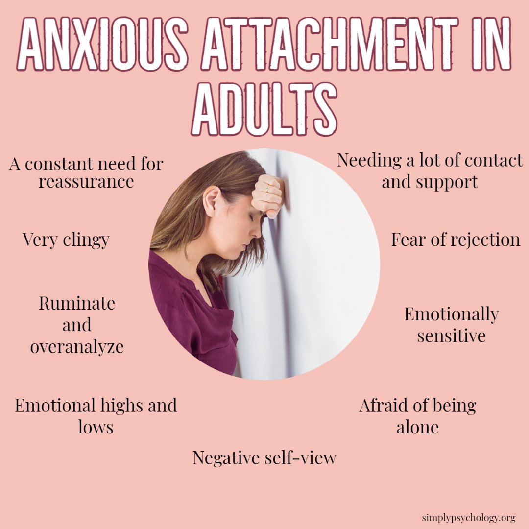 Anxious Attachment Style: Signs In Adults, How It Develops & How To Cope 2 some of the signs of anxious attachment in adults
