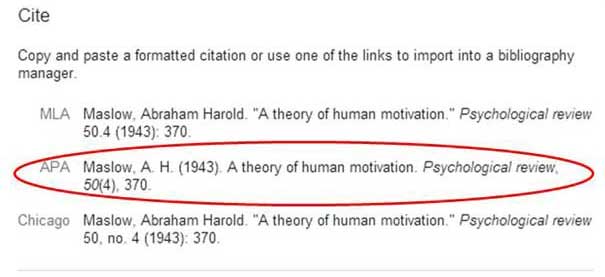 How to Write a Psychology Essay 3 apa reference