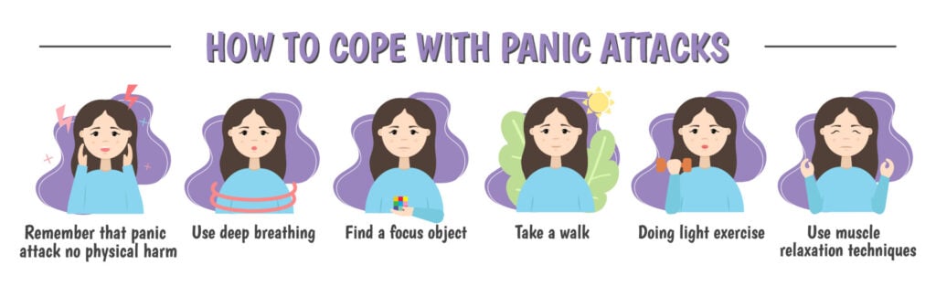 What Does A Panic Attack Feel Like? How Symptoms Are Experienced 3 coping with a panic attack