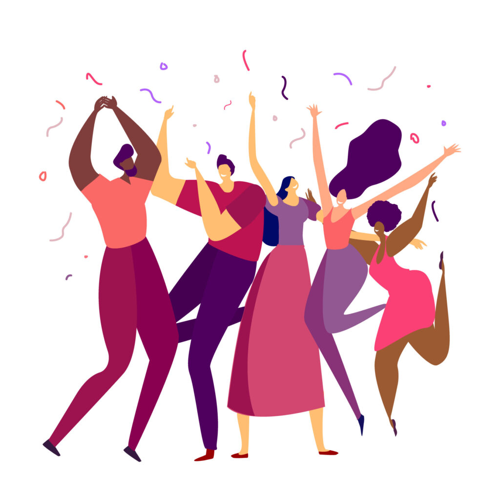 How You Can Tell That You’re An Extrovert 1 people partying