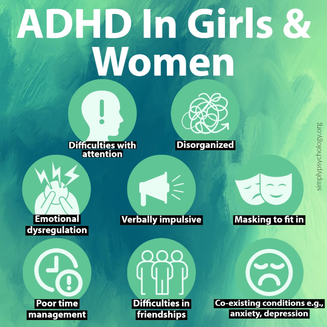 What Are The Signs Of ADHD in Women & Girls? 2 Signs of ADHD in girls and women 1