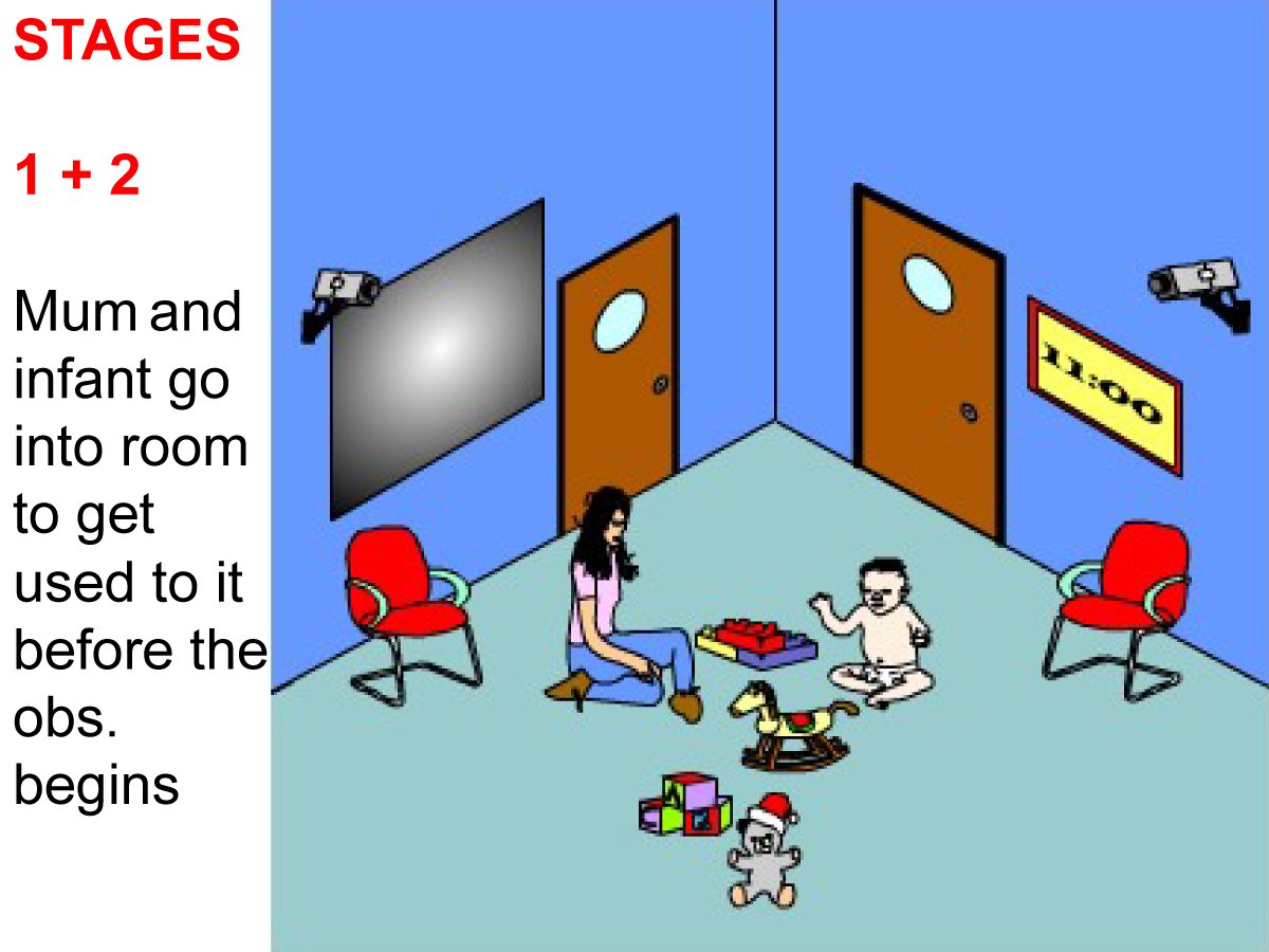 Strange Situation Experiment Episodes 1 and 2 strange situation