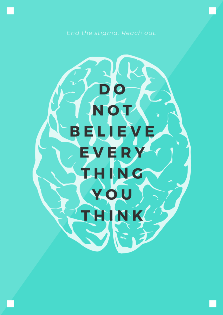 OCD Intrusive Thoughts: Why They Happen And How To Deal With Them 4 Mental Health Poster